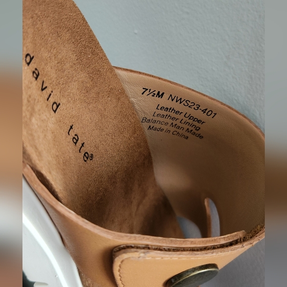 NWOT David Tate Sandals For Women - Picture 8 of 8